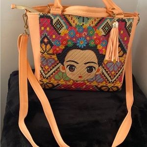 NWOT. Artisanal crossbody purse